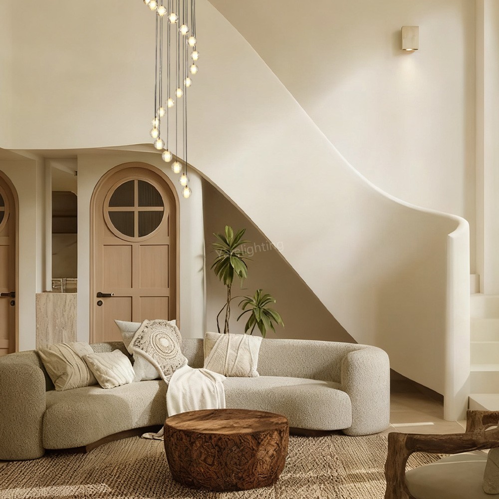 Modern Pearl Ball Ceiling Chandelier