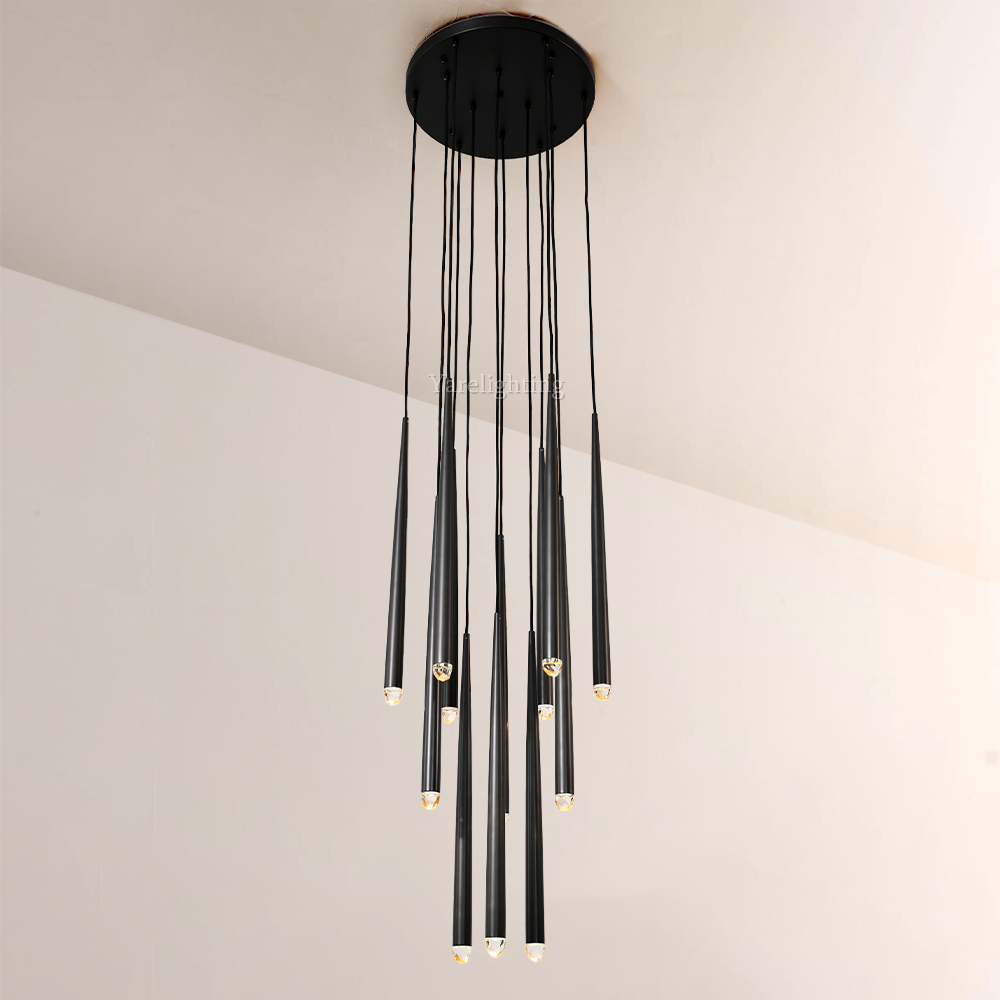 Charlotte Modern Round Chandelier 18"