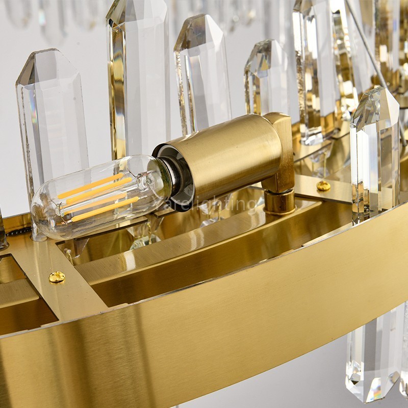 Modern Round Crystal Chandelier 40D