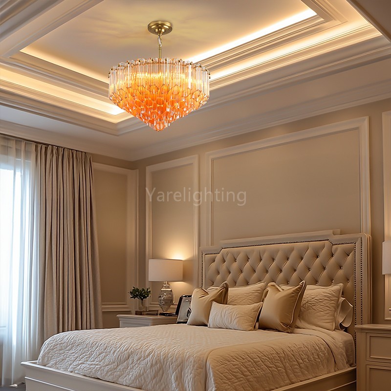 Modern Round Dining Room Chandelier 14"D