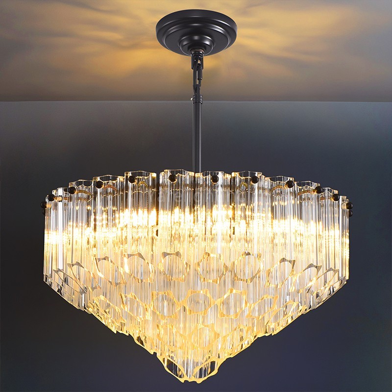 Modern Round Dining Room Chandelier 14"D