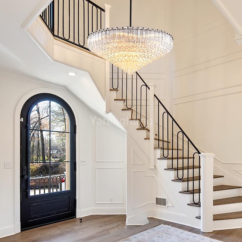 Modern Round Dining Room Chandelier 30"D