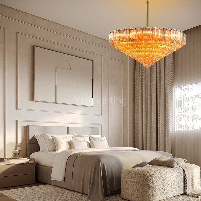 Modern Round Dining Room Chandelier 30"D