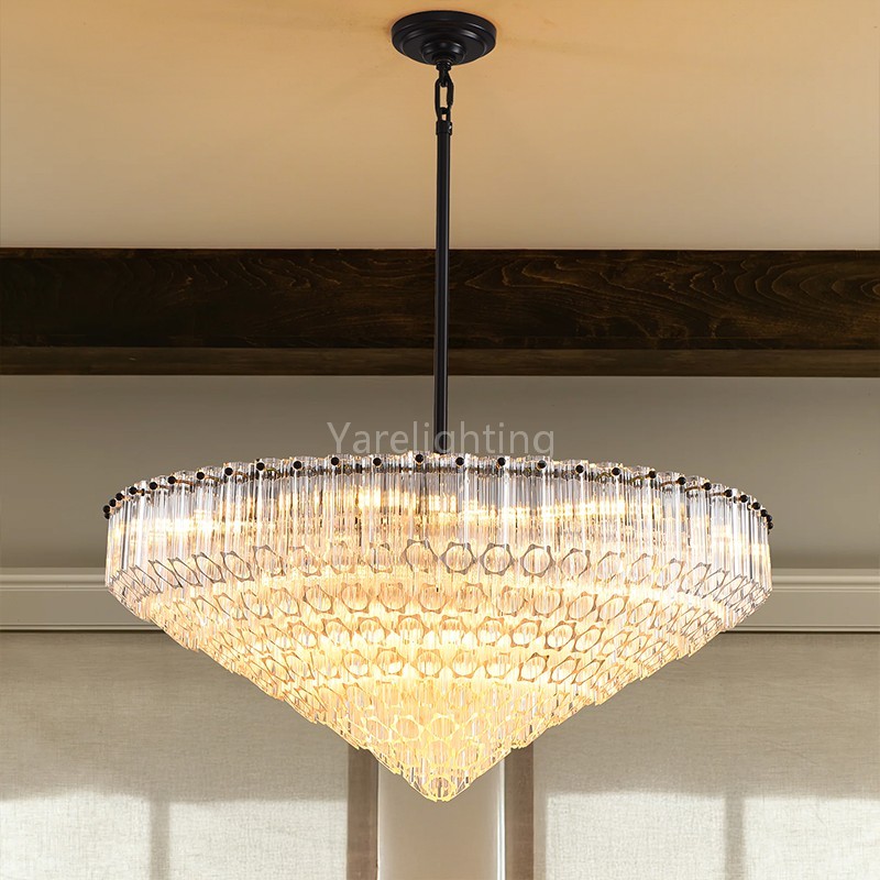 Modern Round Dining Room Chandelier 30"D