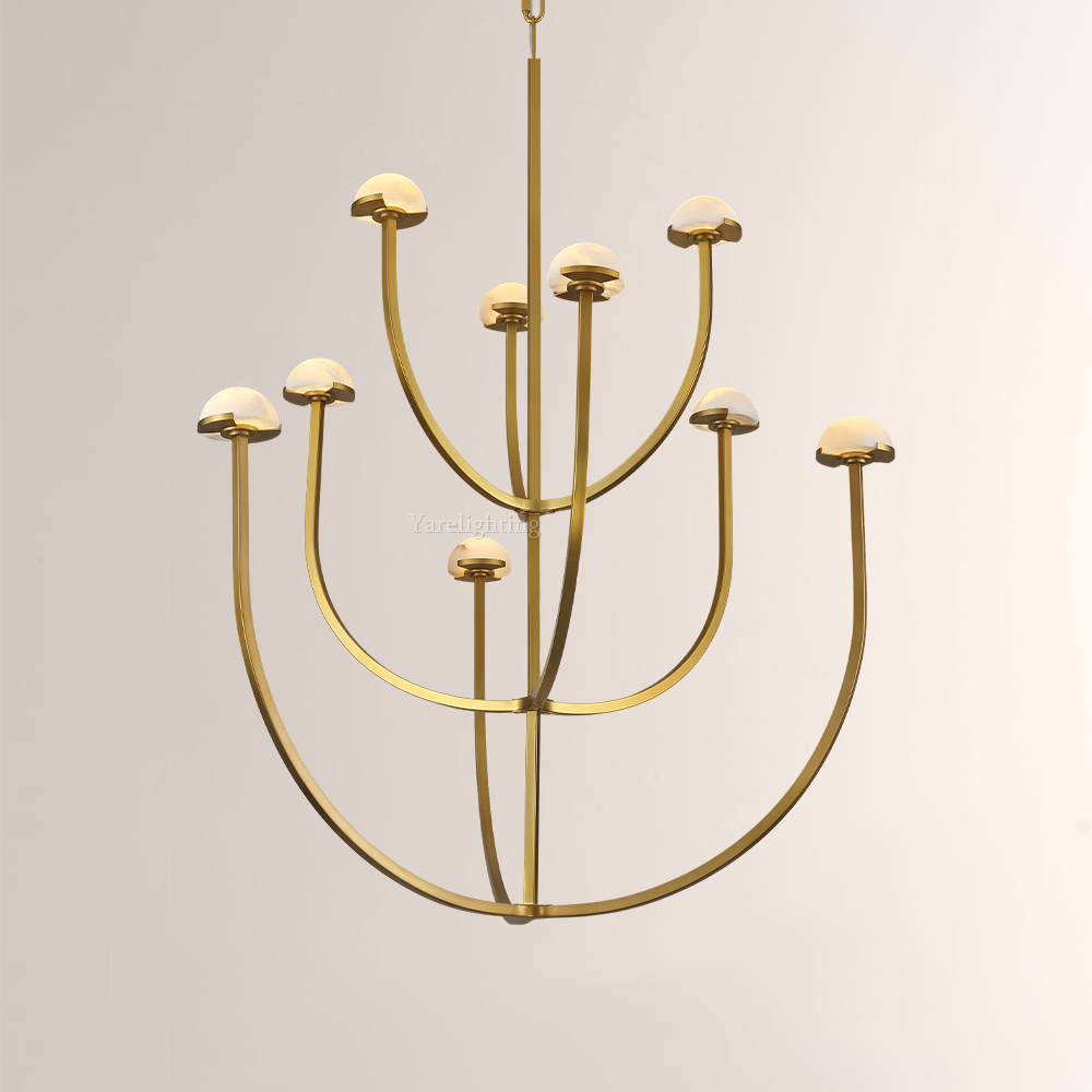 Pedra Round Chandelier 40"