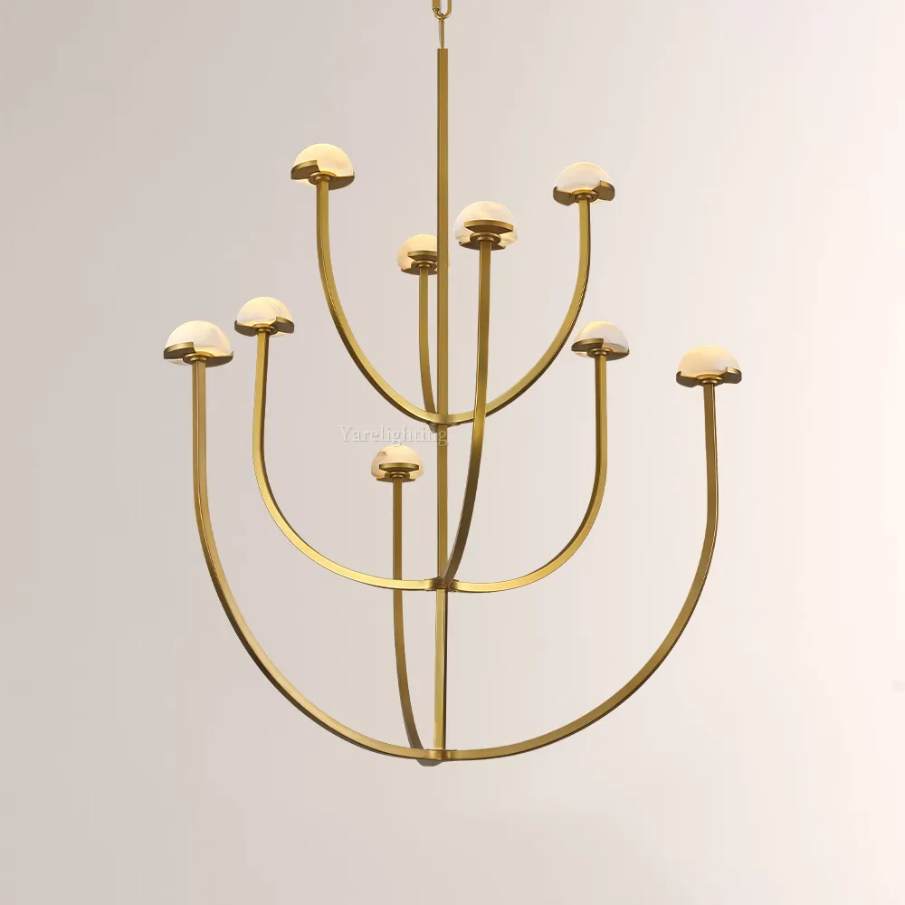 Pedra Round Chandelier 40"