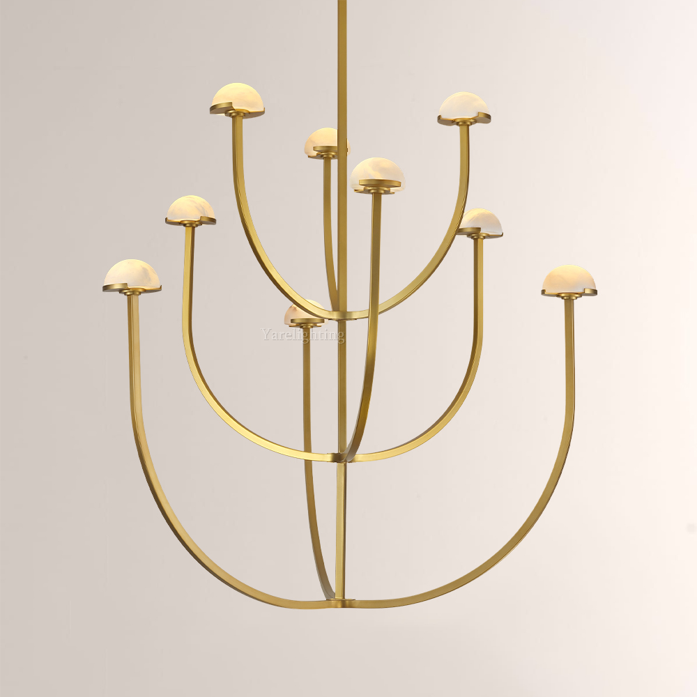 Pedra Round Chandelier 40"
