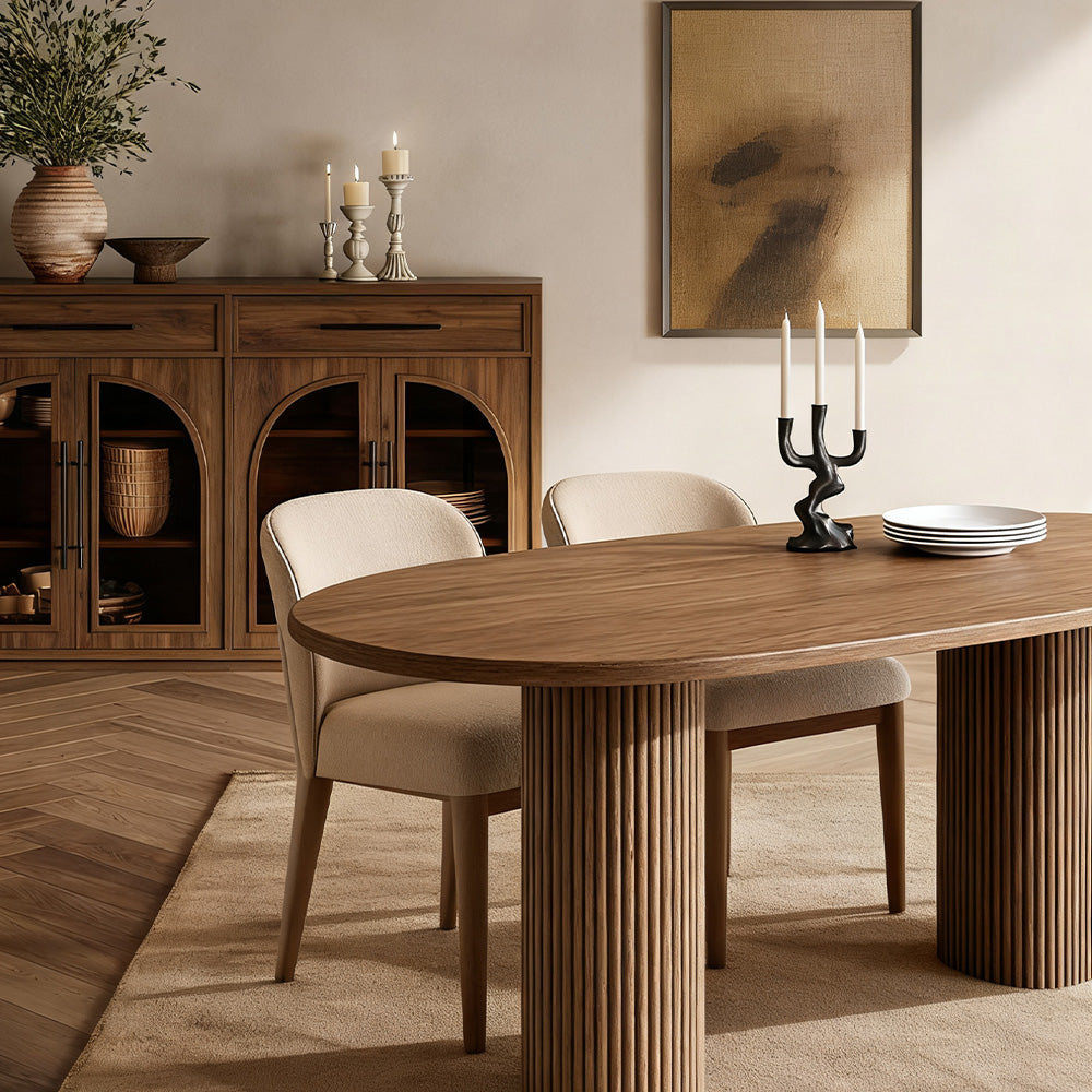 Mulho Plank Wood Console Table