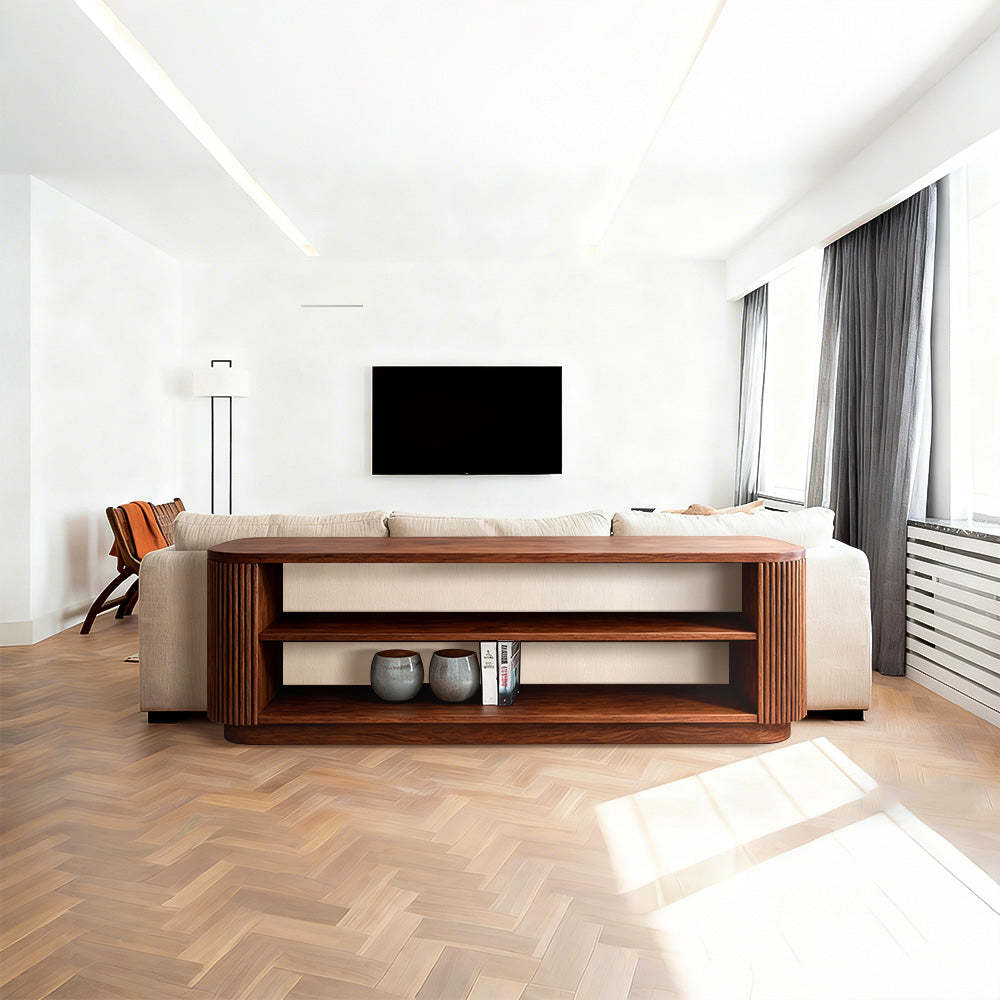 Mulho Wood Sofa Back Console Table