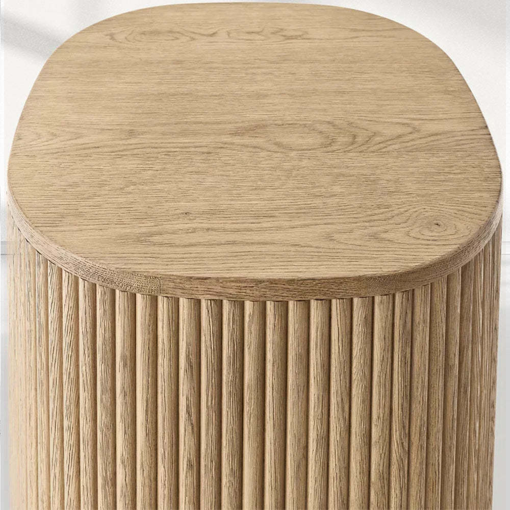 Mulho Wood Square Side Table