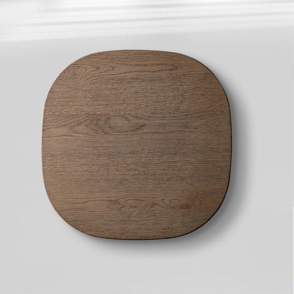 Mulho Wood Square Side Table