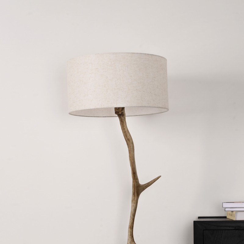 Natural Deer Antler Floor Lamp