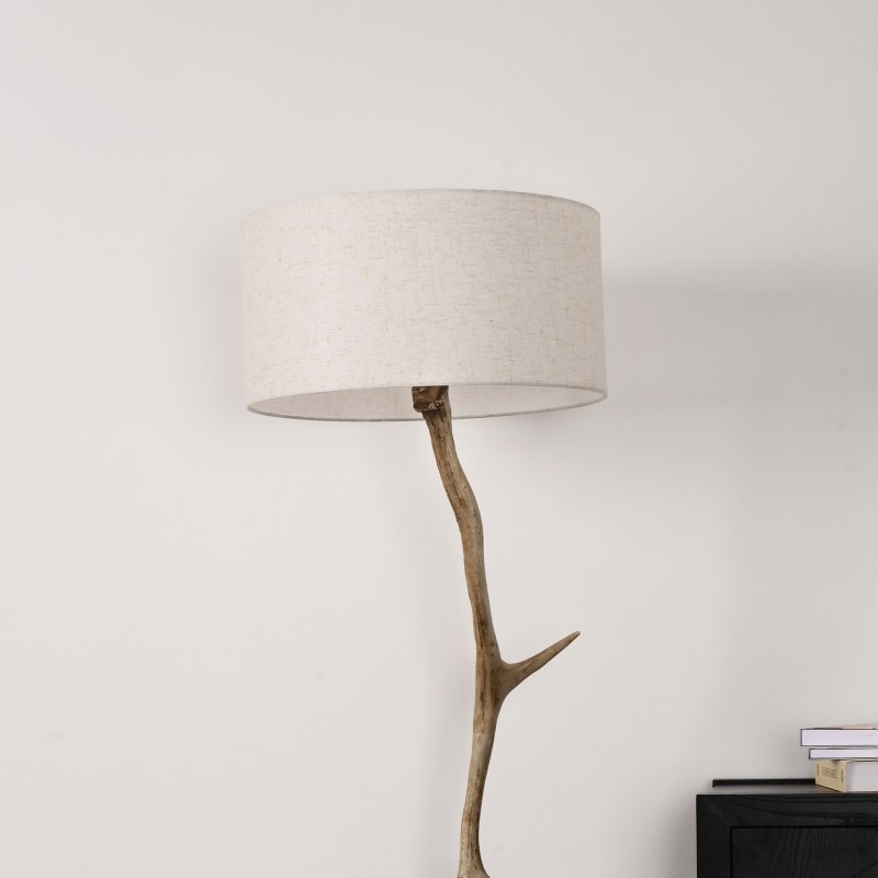Natural Deer Antler Floor Lamp