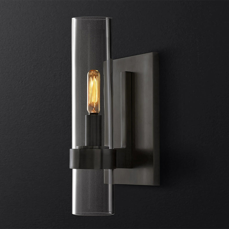 Olivia Art Blown Glass Wall Sconce 12"