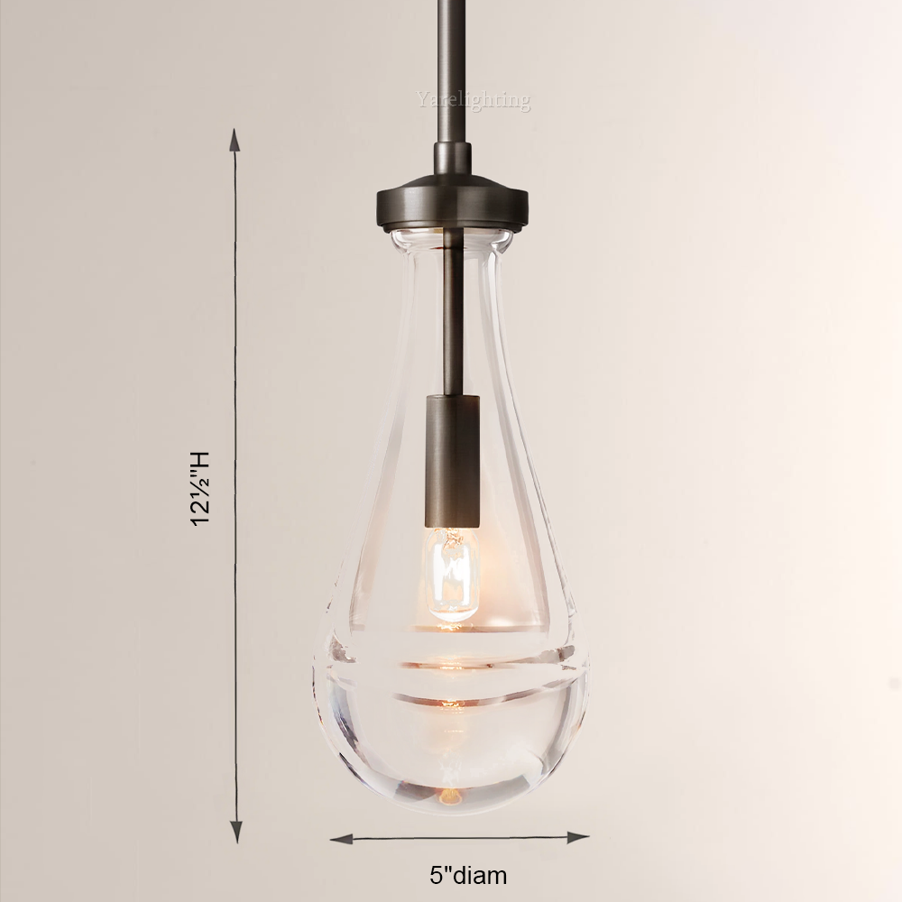 Raindrop Pendant Light Rod