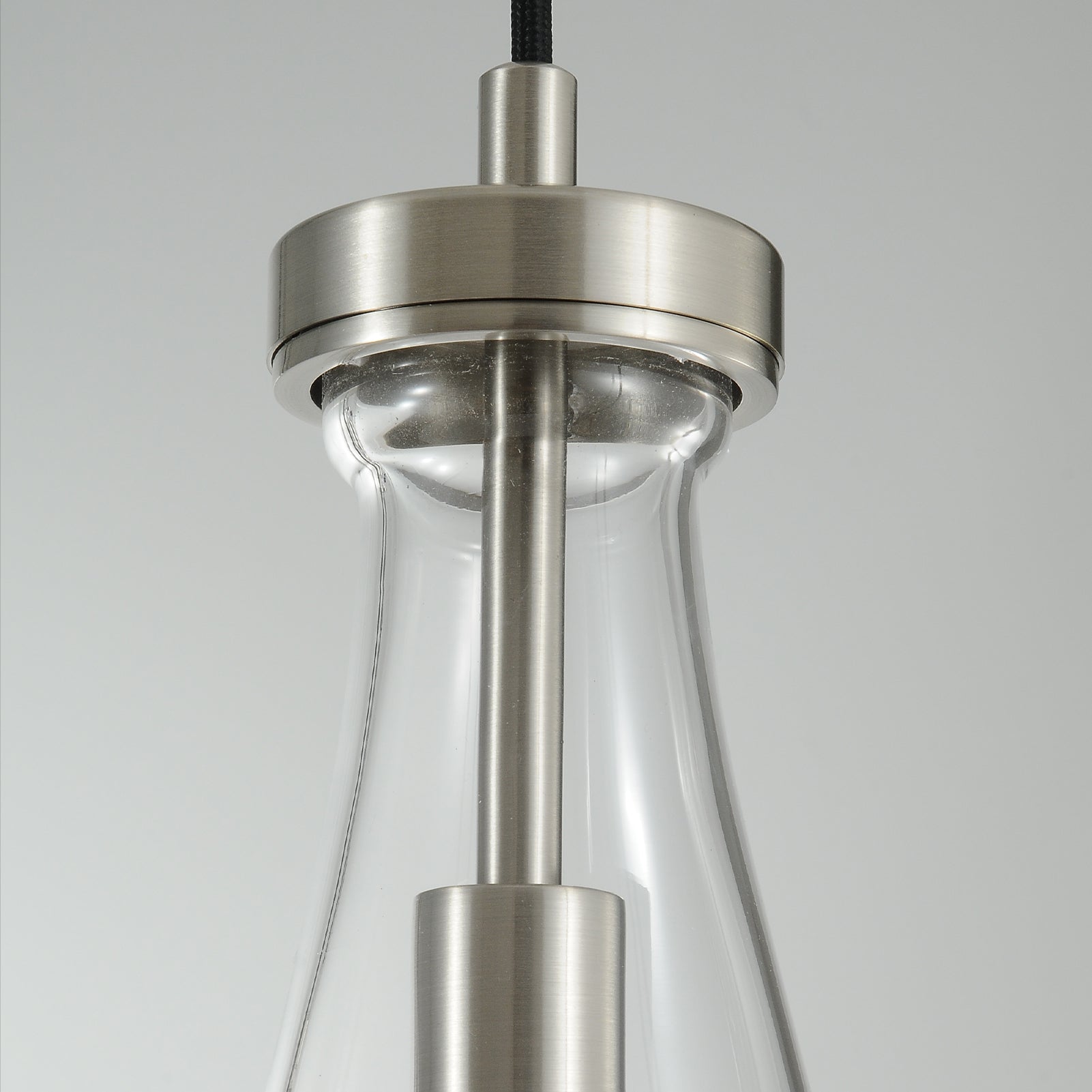 Raindrops  Rectangular Chandelier 36" cord