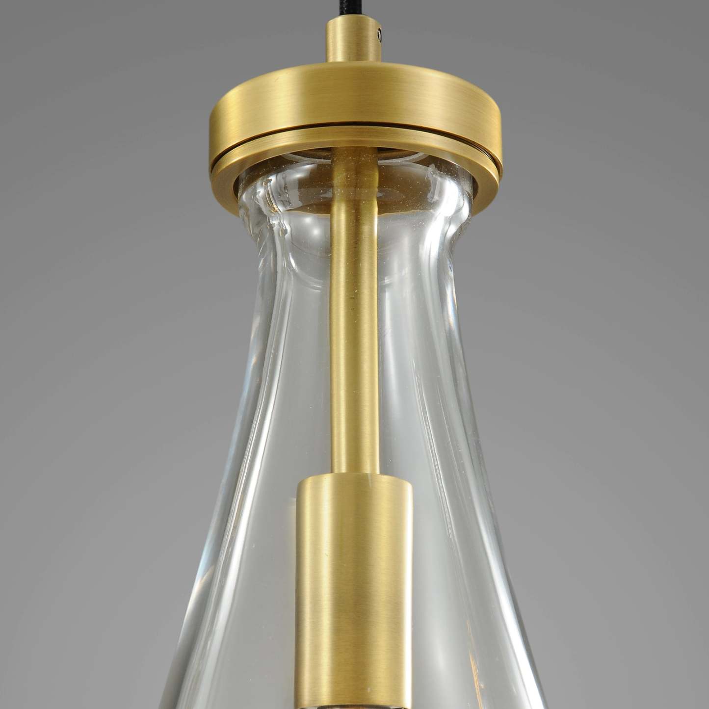 Raindrops  Rectangular Chandelier 36" cord