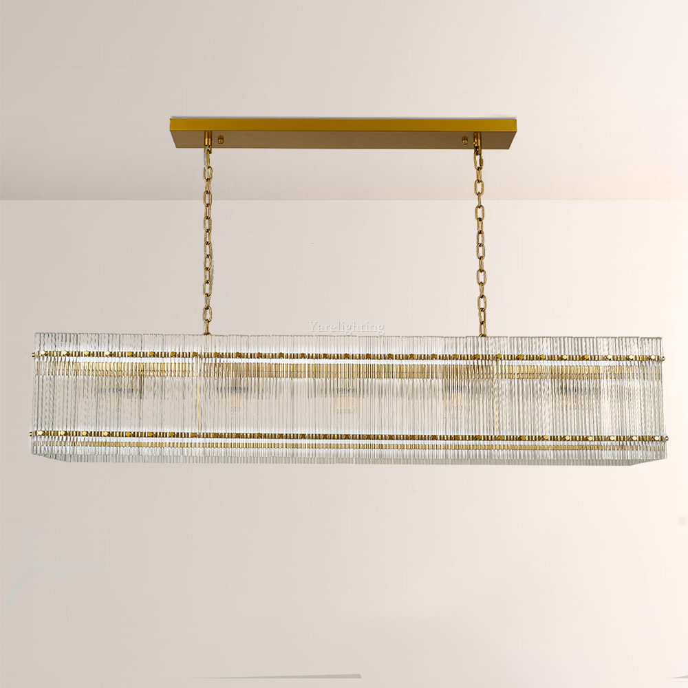 Amelia Rectangle Chandelier 54"