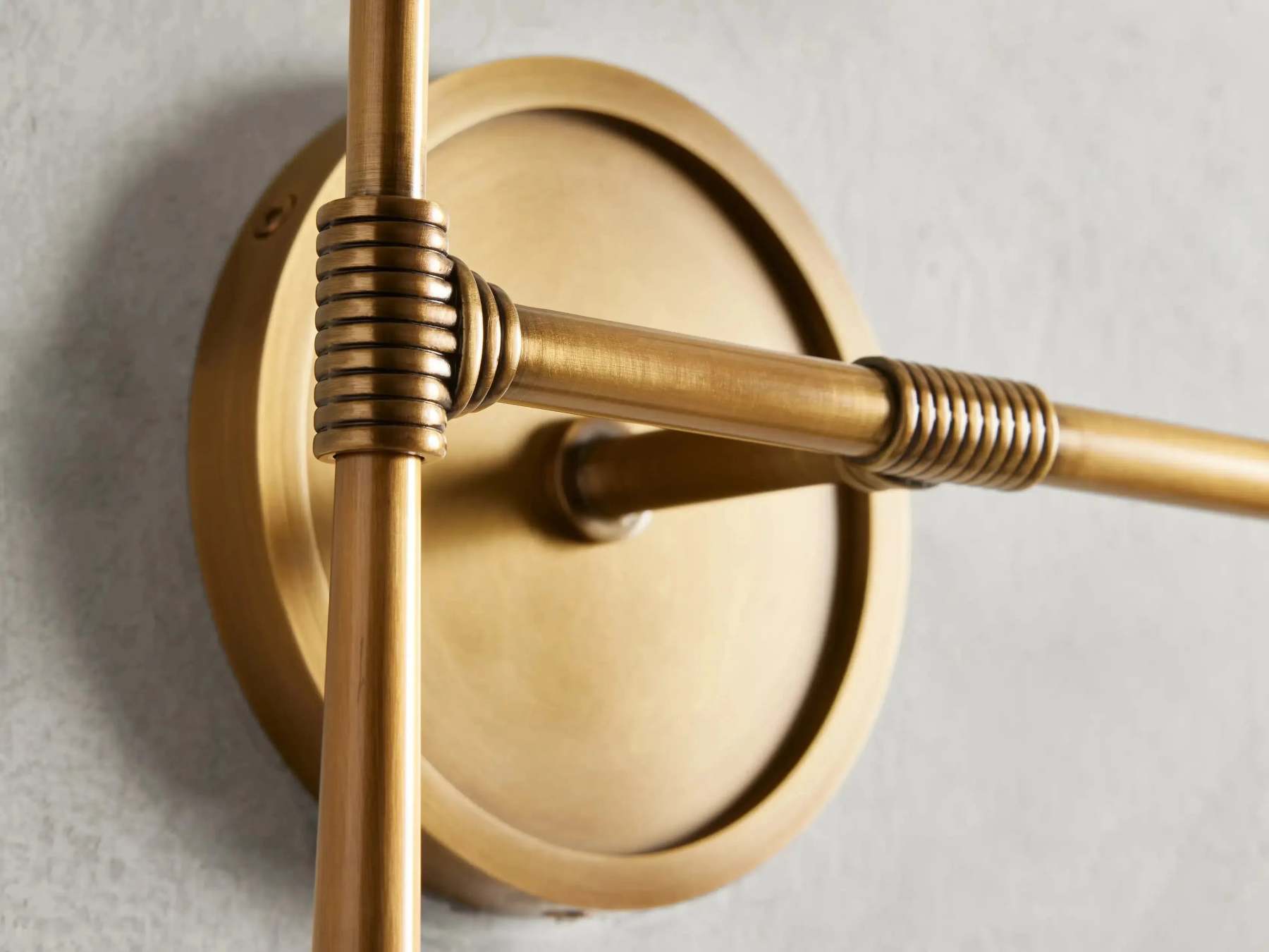Rhodes 2-Light  Linen Wall Sconce For Bedroom