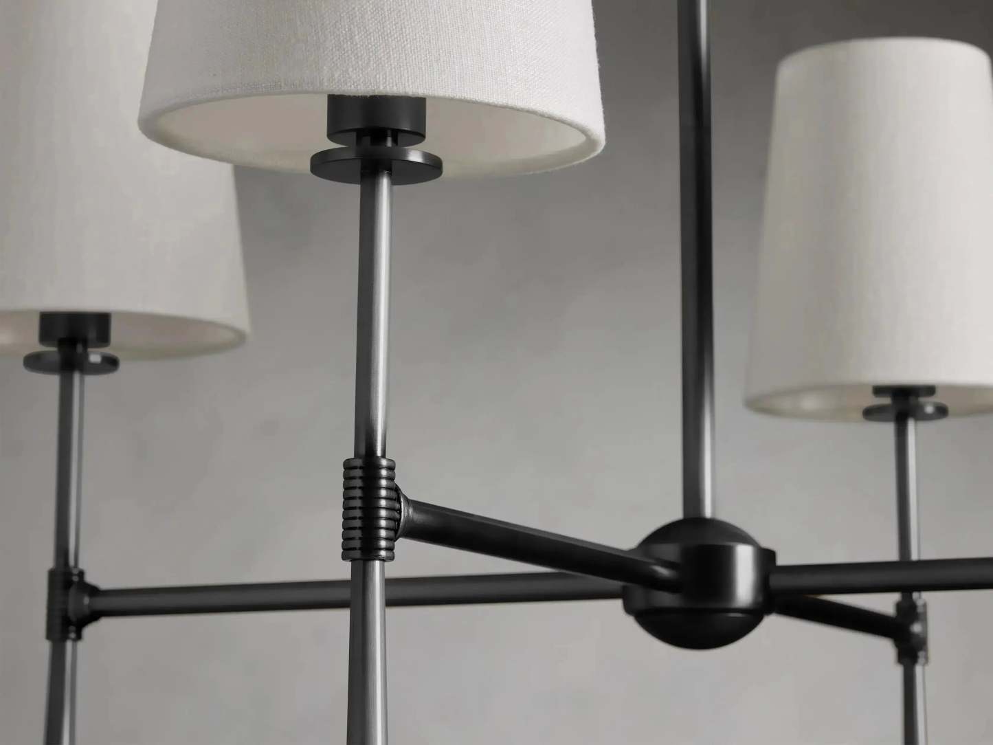 Rhodes Round Chandelier 4/6 Light For Living Room
