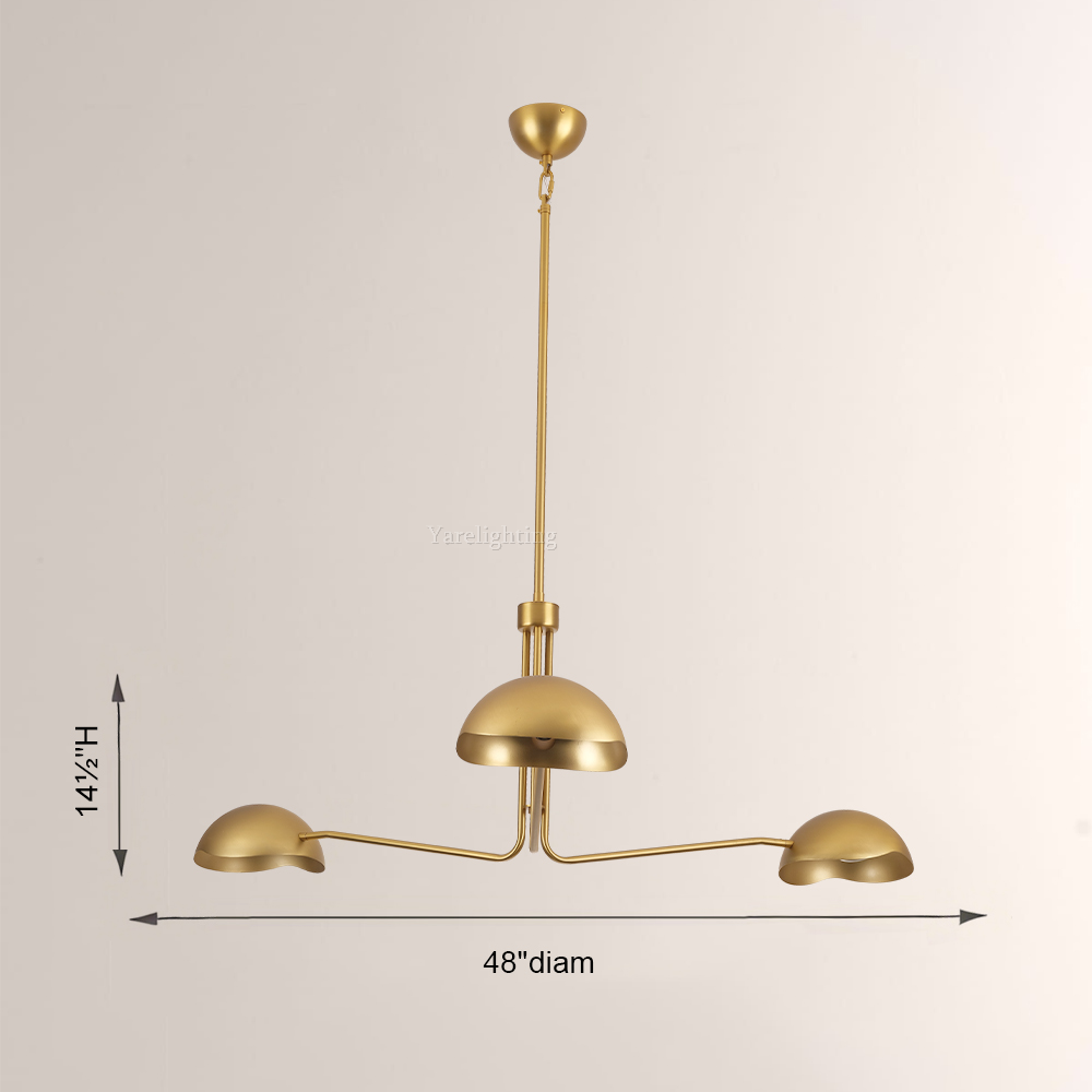 Convexo Round Chandelier 48"