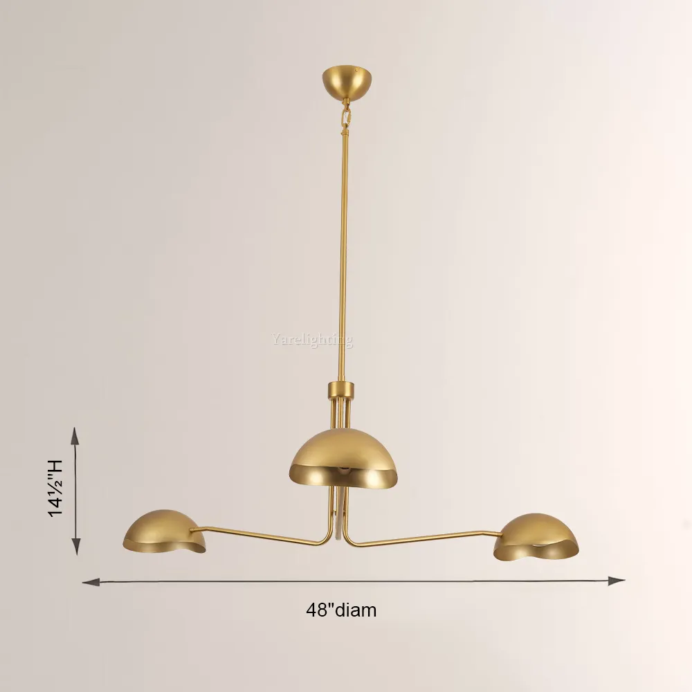 Convexo Round Chandelier 48"