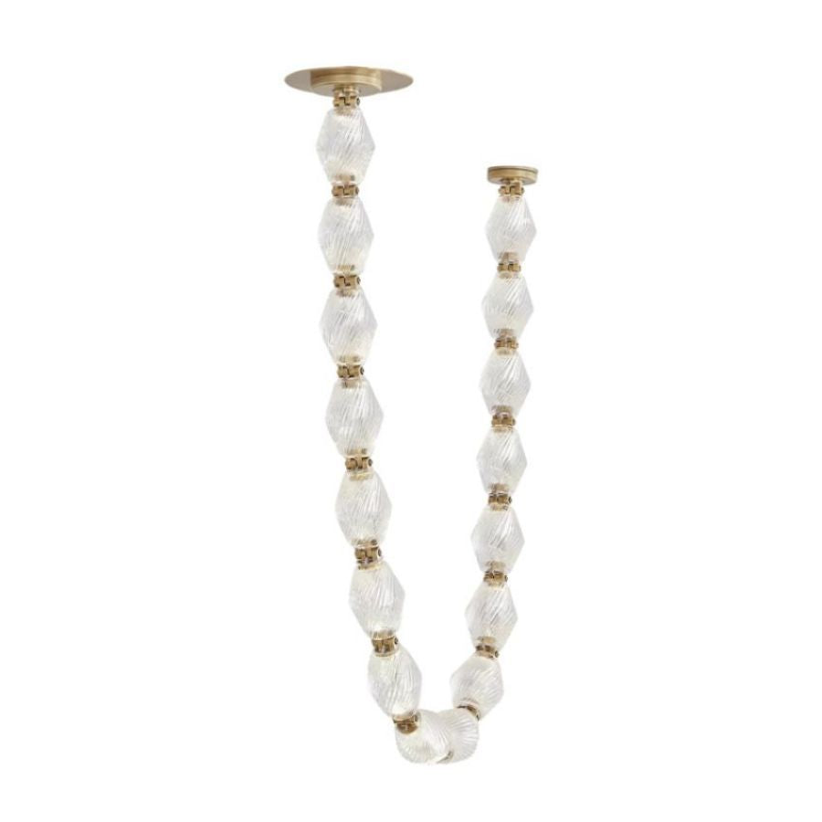 Collier Glass String Chandelier