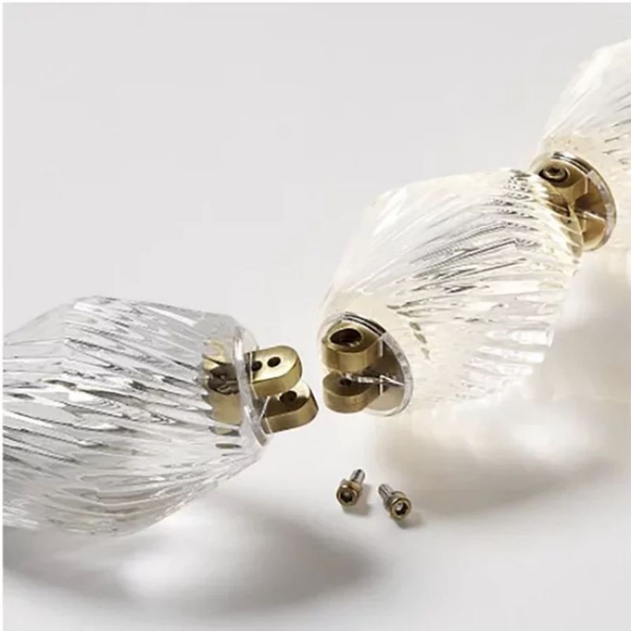 Collier Glass String Chandelier