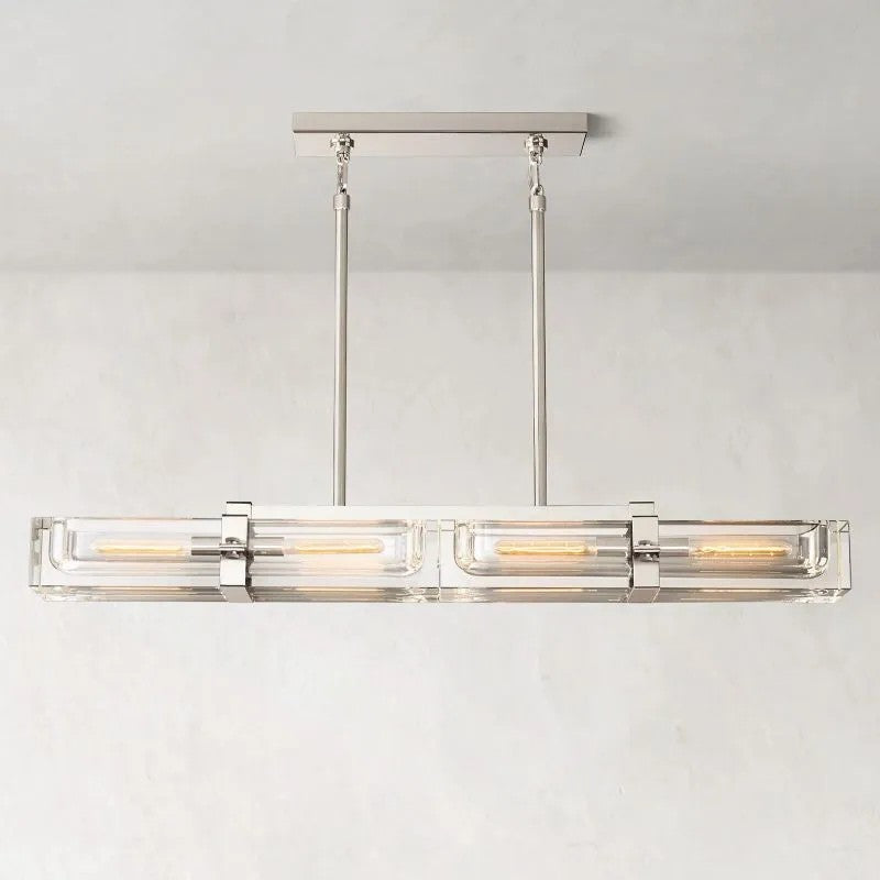 Savily Linear Chandelier,Bedroom,Dinning room,RH,Savile Chandelier
