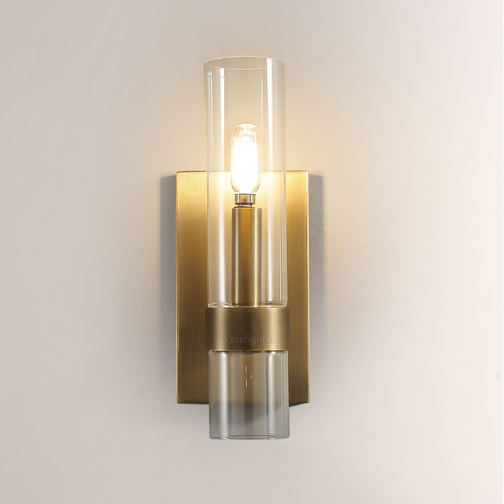 Olivia Art Blown Glass Wall Sconce 12"