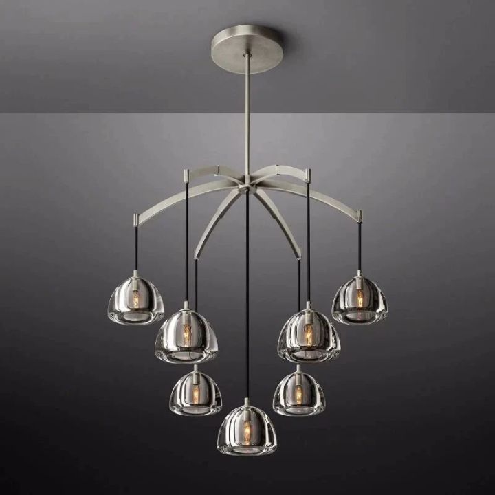 Hemisphere Round Chandelier 36''