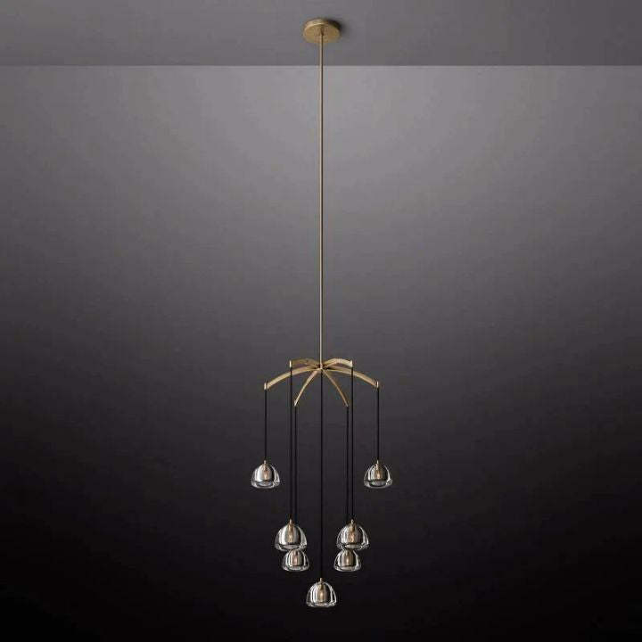 Hemisphere Round Chandelier 36''