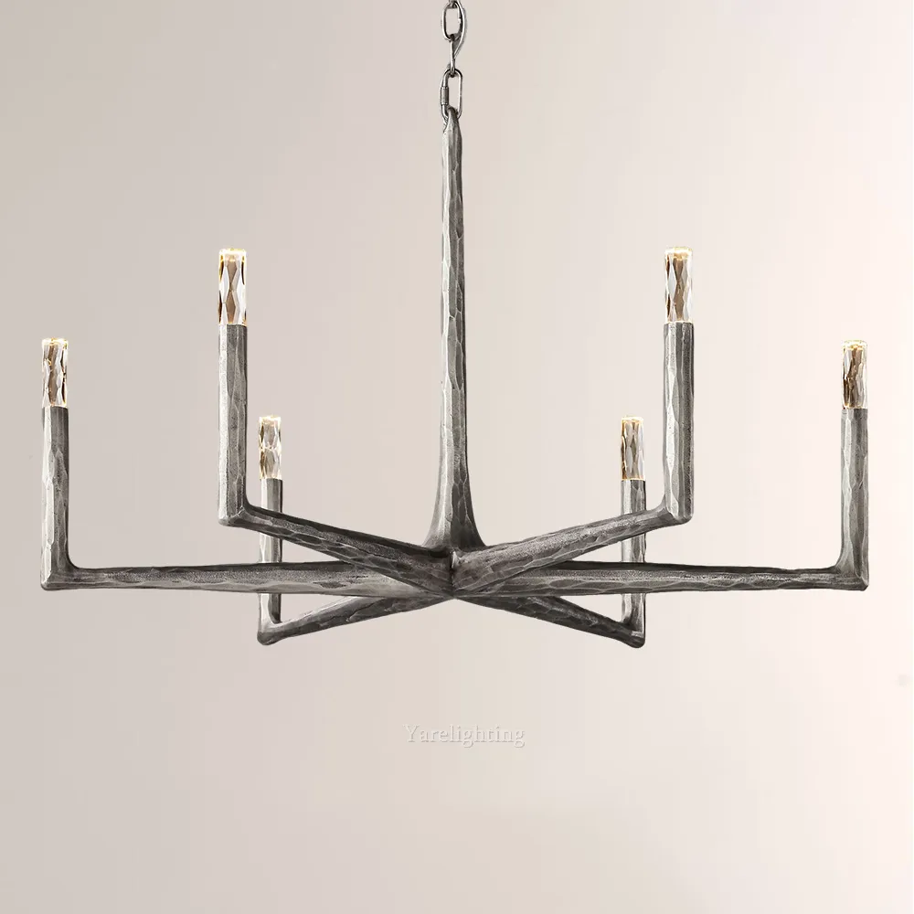 Avarit Forged Round Chandelier 36"