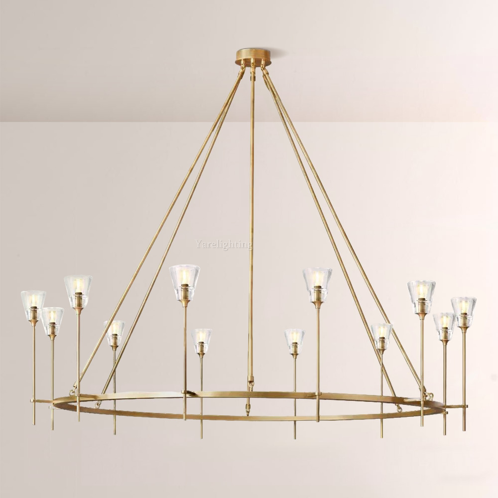Torche Round Chandelier 70",Living Room Chandelier，Factory price