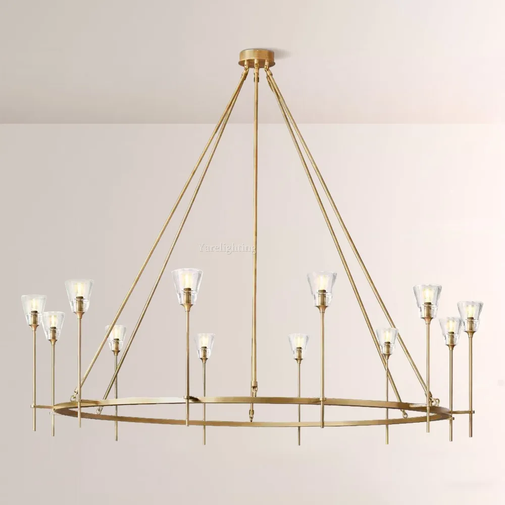 Torche Round Chandelier 70",Living Room Chandelier，Factory price