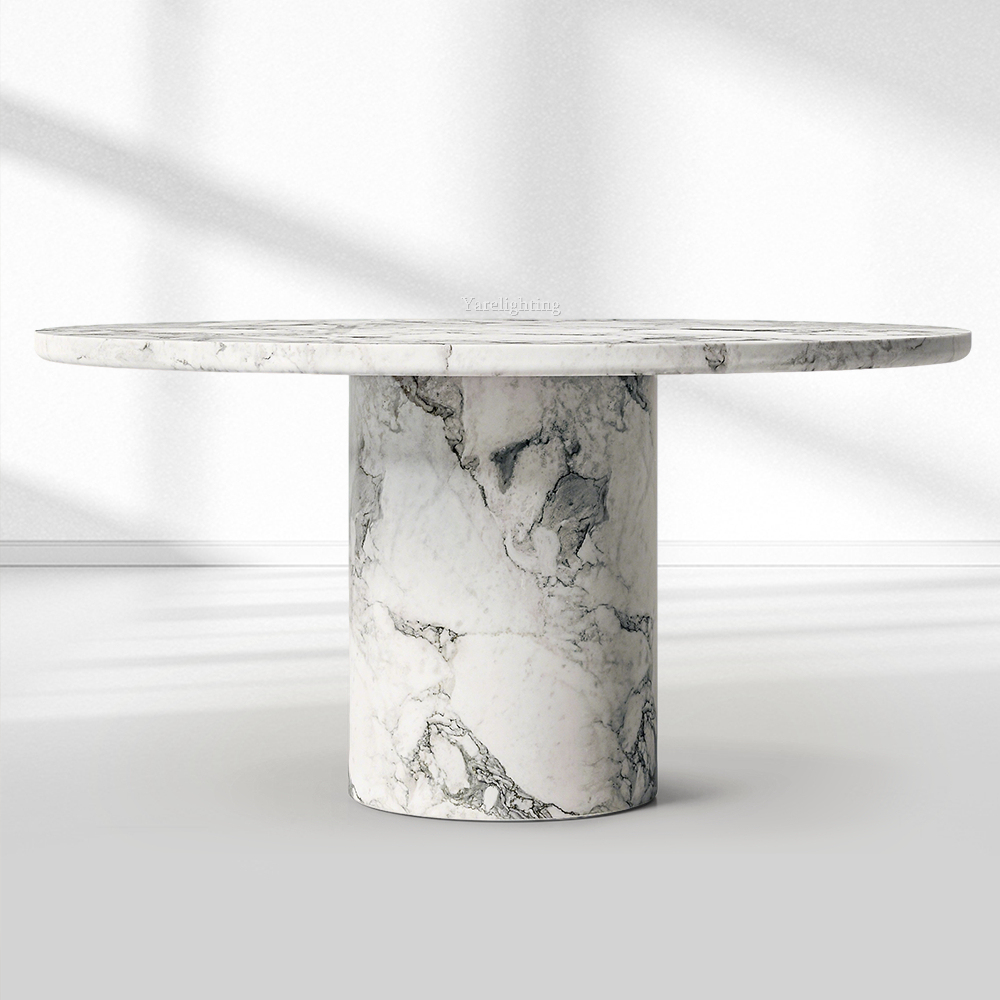 Vitolo Carved Round Dining Table