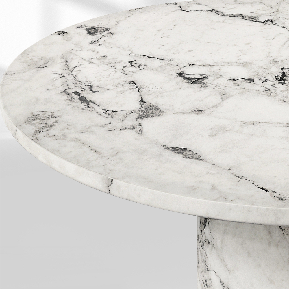 Vitolo Carved Round Dining Table