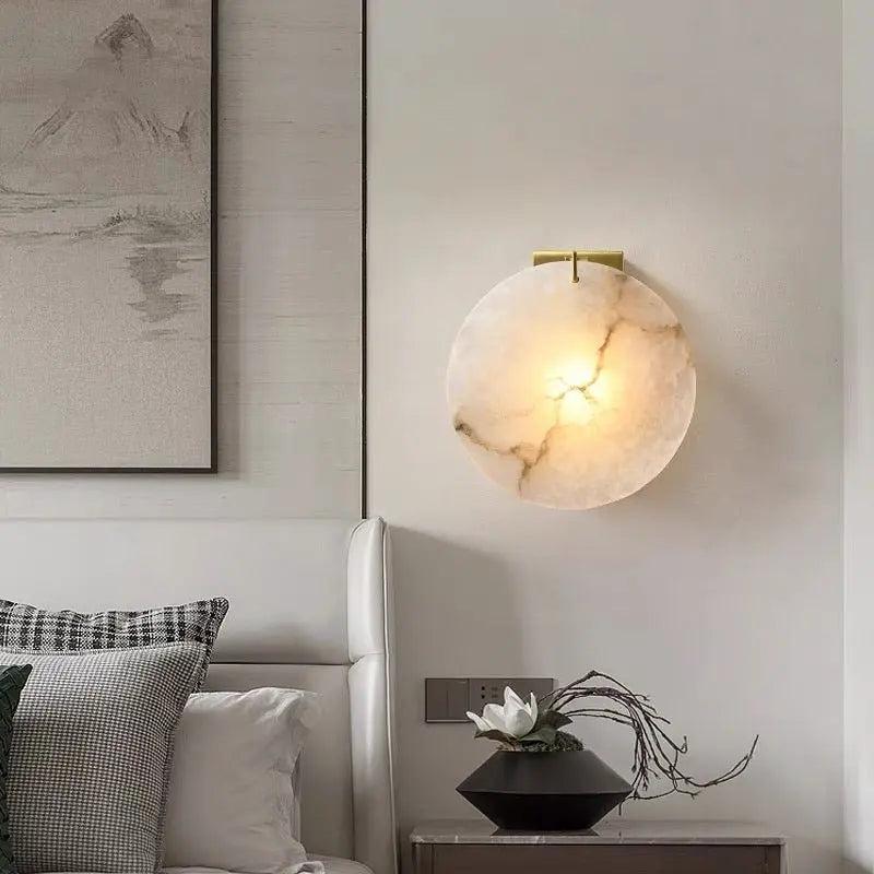Moonshade Marble Wall Lamp
