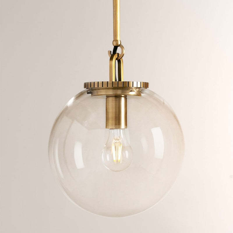 Wescott Globe Pendant with Rod