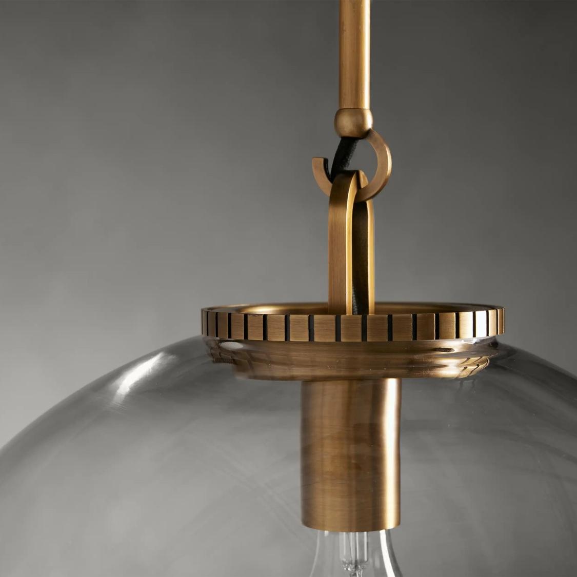 Wescott Globe Pendant with Rod