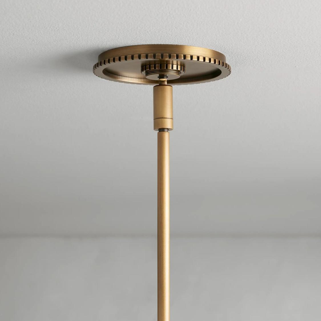 Wescott Globe Pendant with Rod