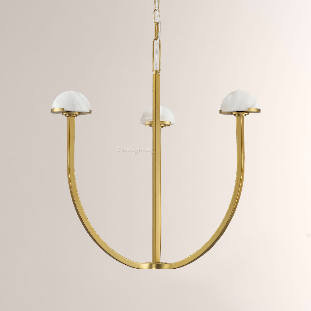 Pedra Round Chandelier 24"