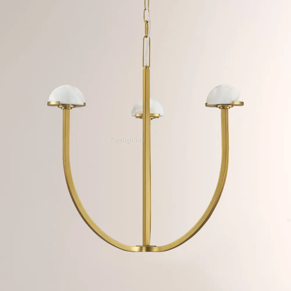 Pedra Round Chandelier 24"