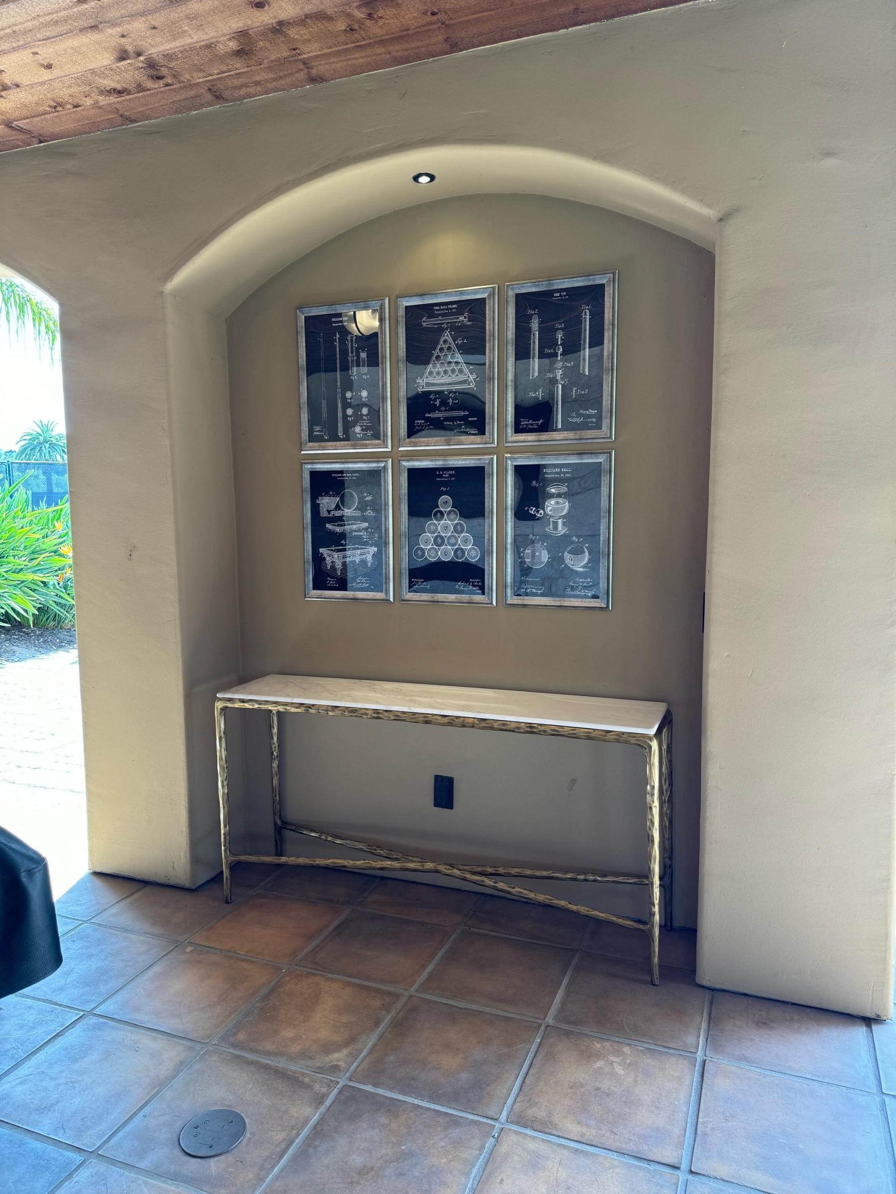 Thaddeus Marble Rectangular Dining Table