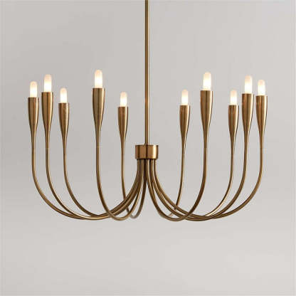 Liona Candelabra Chandelier Light,Chandelier For Living Room – Yarelighting
