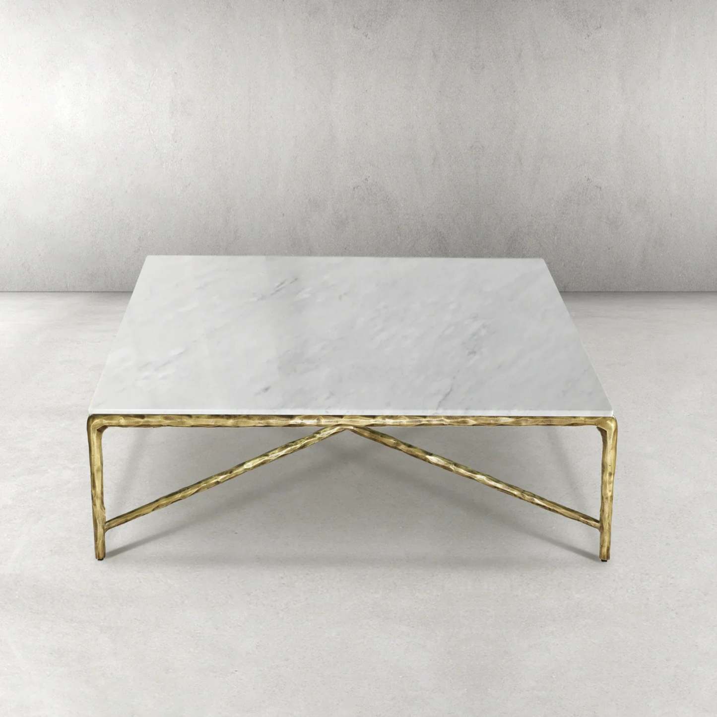 Thaddeus Marble Square Coffee Table 36" 48" 60"