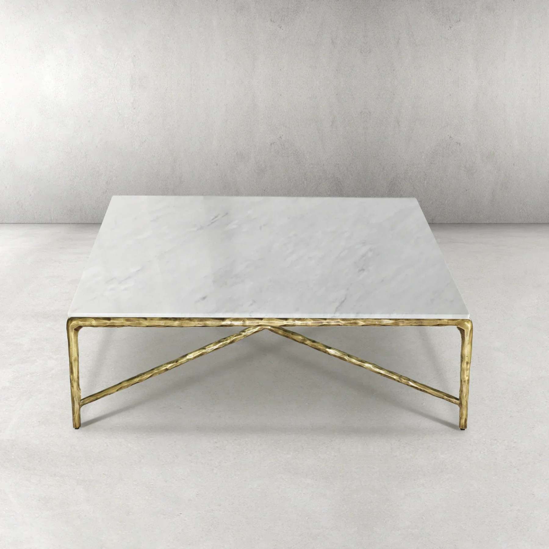 Thaddeus Marble Square Coffee Table 36" 48" 60"
