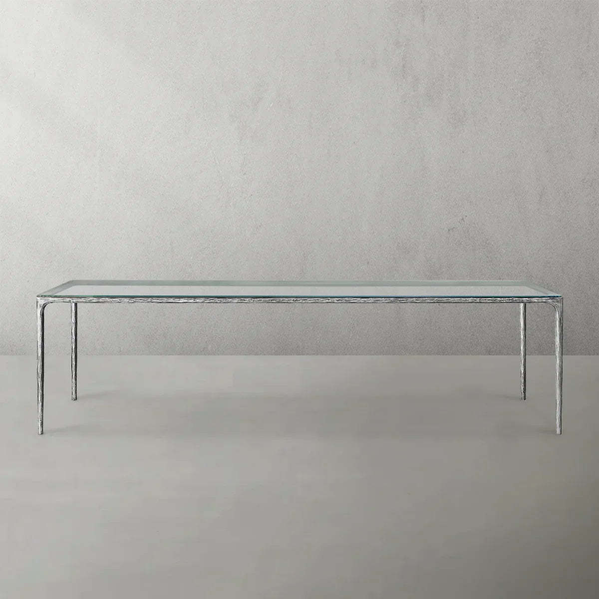 Thaddeus Glass Rectangular Dining Table