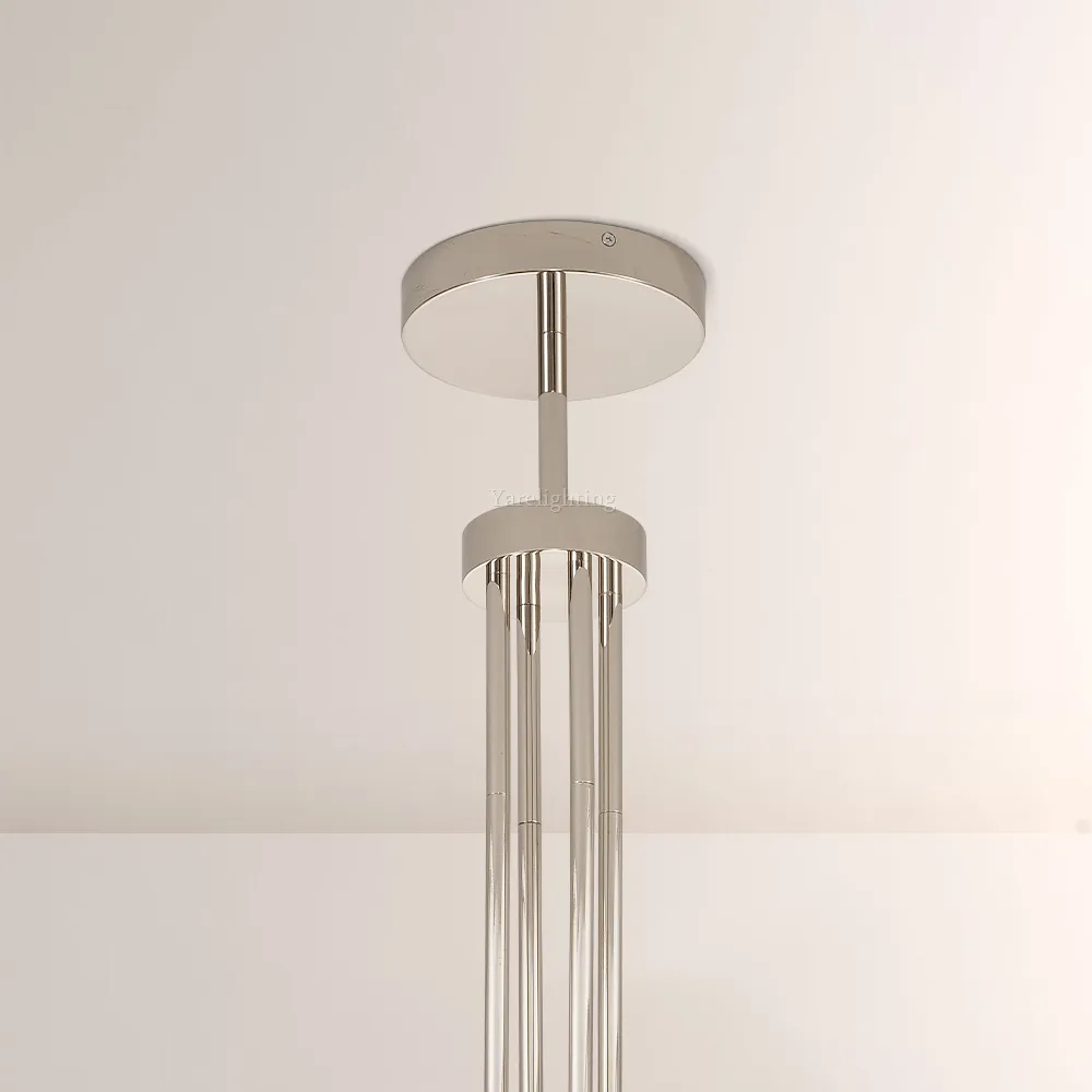 Aurora Cannel Candlestick Round Chandelier 36"