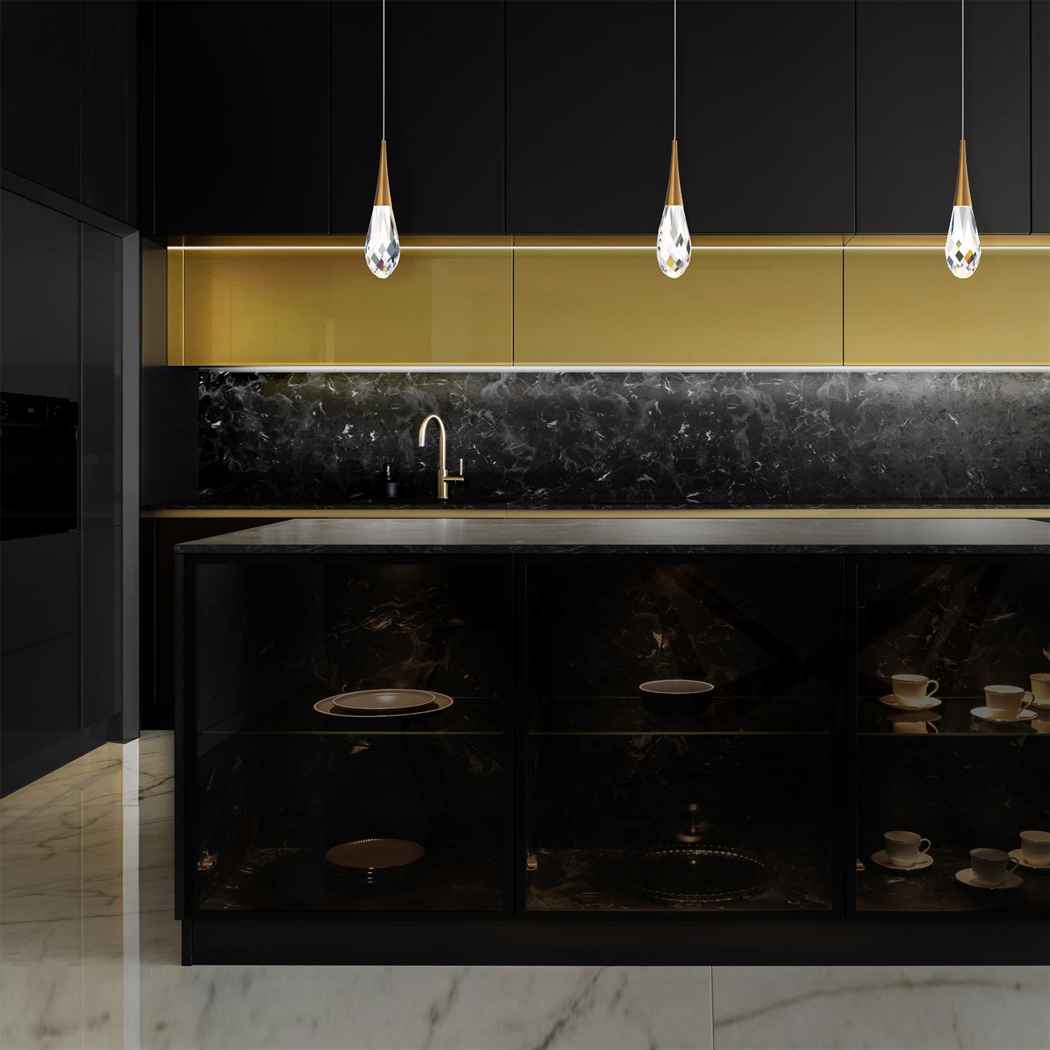 Hibiscus LED Mini Pendant Light